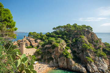 Mediterranean sea landscape