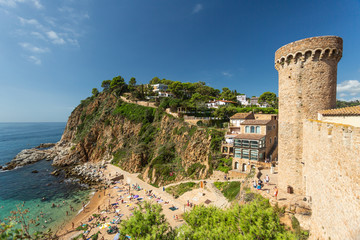 old fort in Tossa de Mar