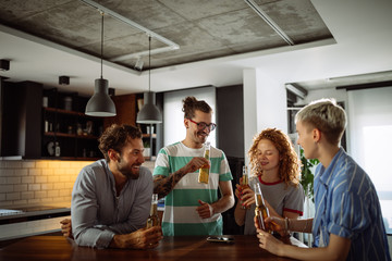 Good drink, good friends, good times