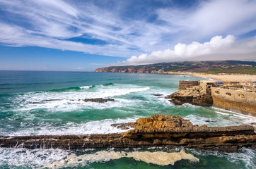 Fototapeta premium Guincho Beach in Cascais near Lisbon, Portugal