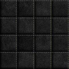 Fototapeta premium seamless leather patchwork background