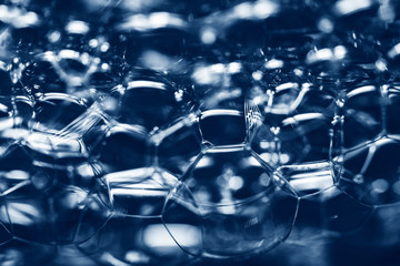 An artful colorful background with bubbles. 