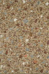 Texture cement wall