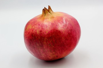 pomegranate isolated on white background
