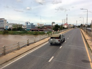 En Ban Bang Man carretera camino de Sukhothai (Tailandia).