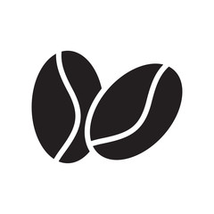 coffee beans icon vector design template