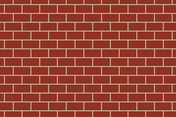 Red Brick Wall Background Texture