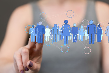 network gruppe team struktur