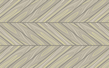 Wood tile, seamless pattern of wooden floor made of timber or oak. Natural furniture, abstract print texture, wallpaper in grey color. Vector illustration in flat cartoon style