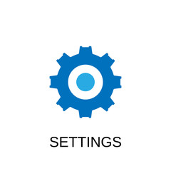 Settings icon. Settings symbol design. Stock - Vector illustration can be used for web.