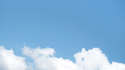 sky clouds blue in bright day and cloud scape.