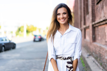 Portrait of a successful business woman smiling