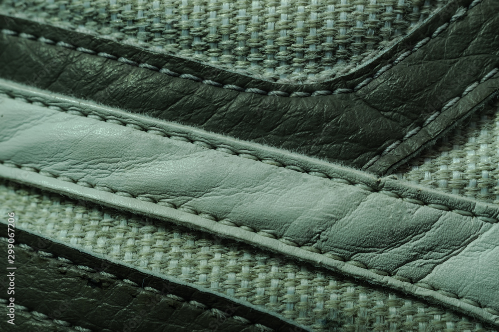 Aufkleber close up beautiful textile cloth background texture. macro photography background material view.