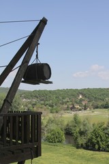 Habitat préhstorique à la Roque Saint Christophe en Dordogne