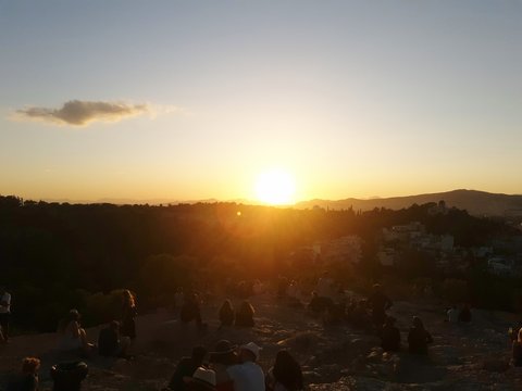 Areopag sunset