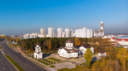 Church complex of the Exaltation of the Holy Cross. Minsk city, Belarus