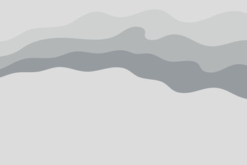 Abstract vector gray background with curved lines. Pattern backdrop for landing pages.