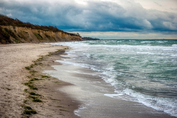 Baltic Sea Coast near Ahrenshoop in Germany