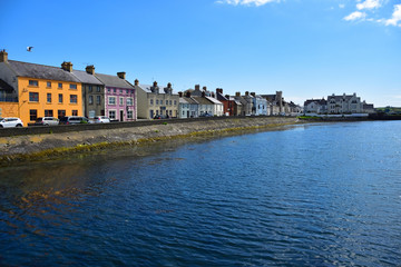 Portaferry miasteczko portowe Irlandia Północna - obrazy, fototapety, plakaty