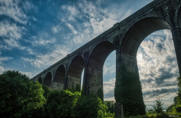 Fototapeta premium Rail bridge