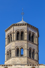 Fototapeta premium Former Benedictine abbey church, Issoire, France