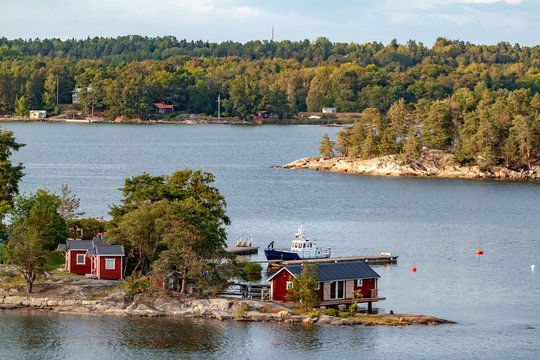 Island Of Stockholm Archipelago, Sweden