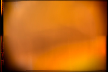 Blank grained and scratched film strip texture background