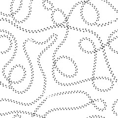 abstract background with circles footprints, paw prints.