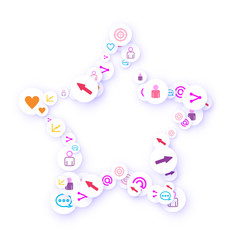 Social media marketing, Communication concept.