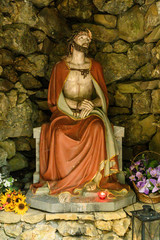 Statue "Ecce homo", Maria Bildstein, Benken, St. Gallen, Schweiz