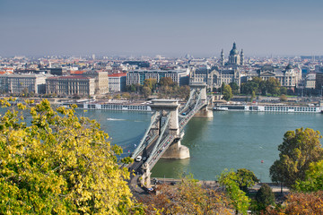 Obraz premium Panoramic view of budapest