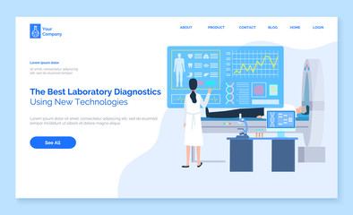 Laboratory diagnostics, using new technologies, patient lying, cardiogram equipment, standing assistant or doctor near screen of health report, computer tomografy CT, magnetic resonance imaging MRI
