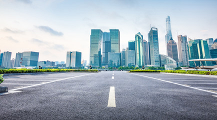 Fototapeta na wymiar modern city,shanghai skyline in daytime