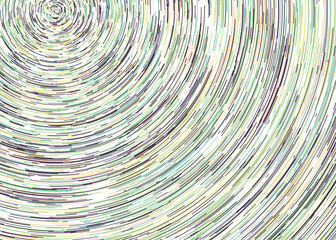 Colorful Universe Circular Distribution Computational Generative Art background illustration