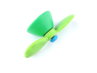 propeller on a white background. children toy