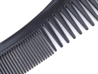 hairbrush on a white background