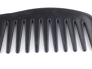 hairbrush on a white background