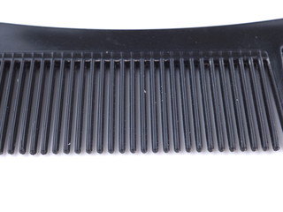hairbrush on a white background