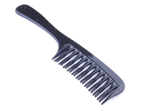 recommend clip art: hairbrush on a white background