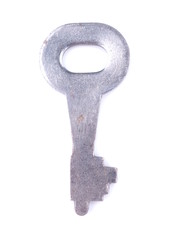 key on a white background