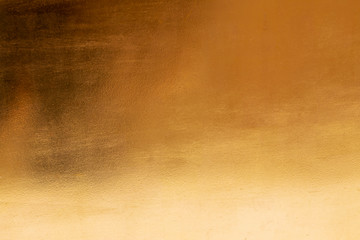 Gold abstract background or texture and gradients shadow