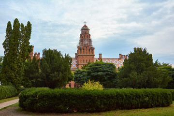 Chernivtsi National University, architectural ensemble of the Residence of Bukovynian and Dalmatian Metropolitans, Chernivtsi, Ukraine. Architectural attraction.