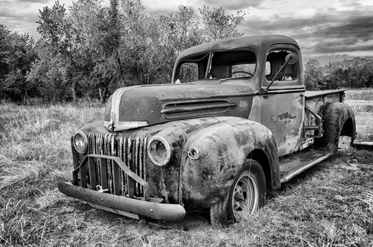 Abandoned 1942 Ford Pickup Truck
