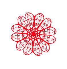 traditional Chinese paper-cut works