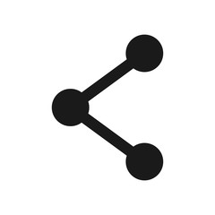Share icon vector