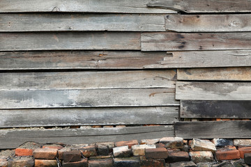 old wooden wall