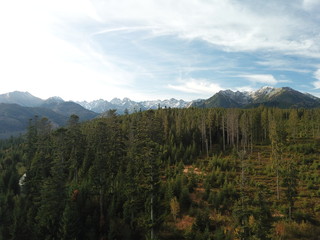 Tatry mountains peaks Giant Mountains