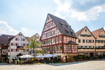 Fototapeta na wymiar Altstadt von Markgröningen, Baden-Württemberg, Deutschland 