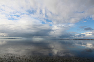A quiet autumn day at the Limfjorden, Denmark