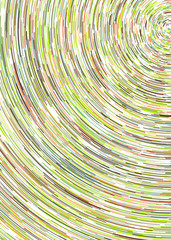 Colorful Universe Circular Distribution Computational Generative Art background illustration